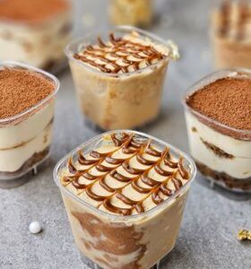 Salted Caramel Tres Leches Cups